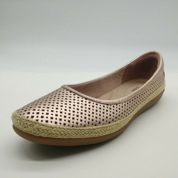 womens clarks espadrilles